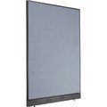 Global Equipment Interion    Electric Office Partition Panel, 48-1/4"W x 64"H, Blue 238637EBL